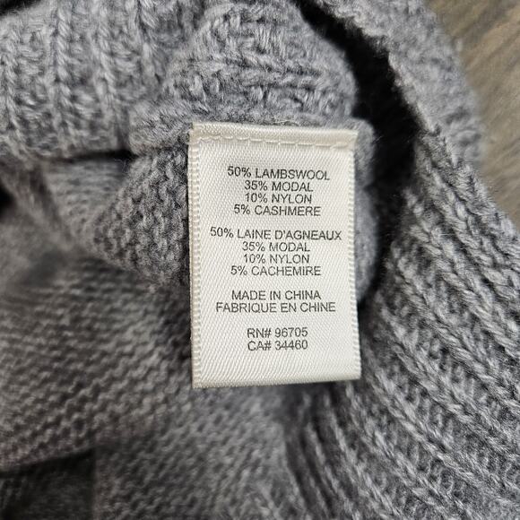 Rebecca Taylor Womens Sweater Wool Cashmere Pullover Size Small Animal Print - Picture 4 of 7